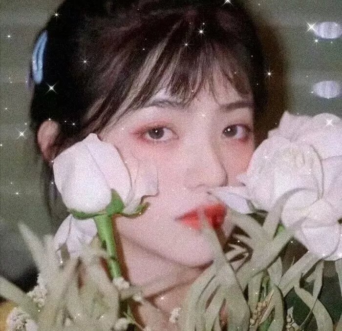 白色微笑